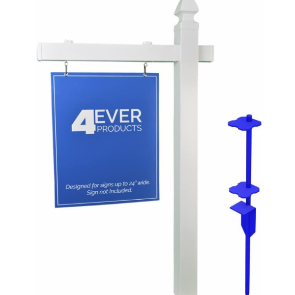 Real Estate Home post sign